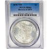 Image 1 : 1878 7TF Morgan Silver Dollar PCGS MS61 Rev of 79