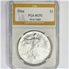 Image 1 : 1994 American Silver Eagle PGA MS70