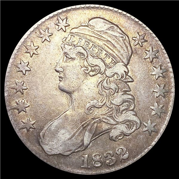 1832 Capped Bust Half Dollar LIGHTLY CIRCULATED