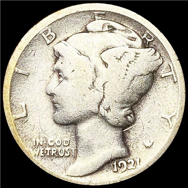 1921 Mercury Dime NICELY CIRCULATED