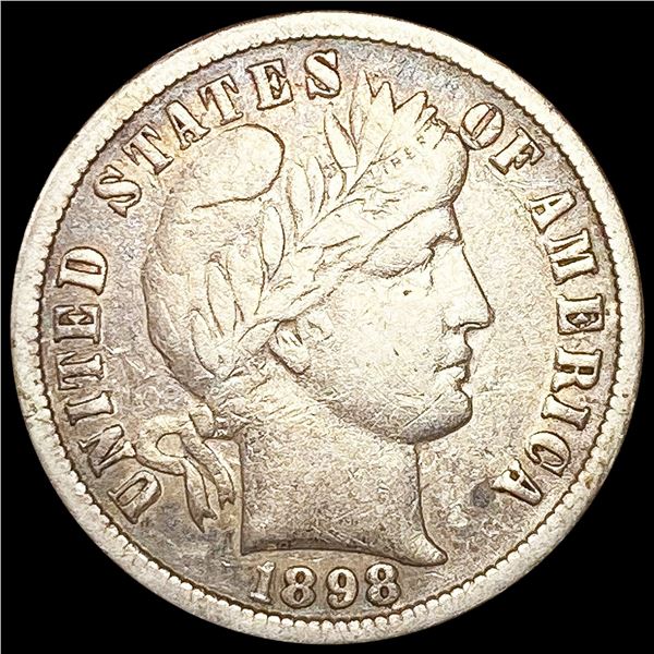 1898-O Barber Half Dime ABOUT UNCIRCULATED