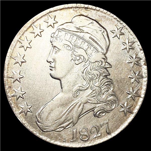 1827 Capped Bust Half Dollar CLOSELY UNCIRCULATED