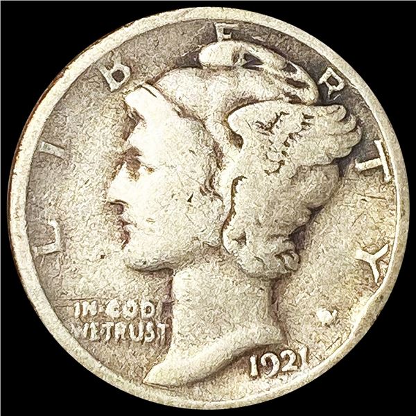 1921 Mercury Dime NICELY CIRCULATED