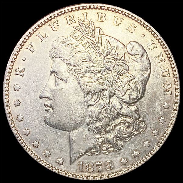 1878 7TF Morgan Silver Dollar CLOSELY UNC