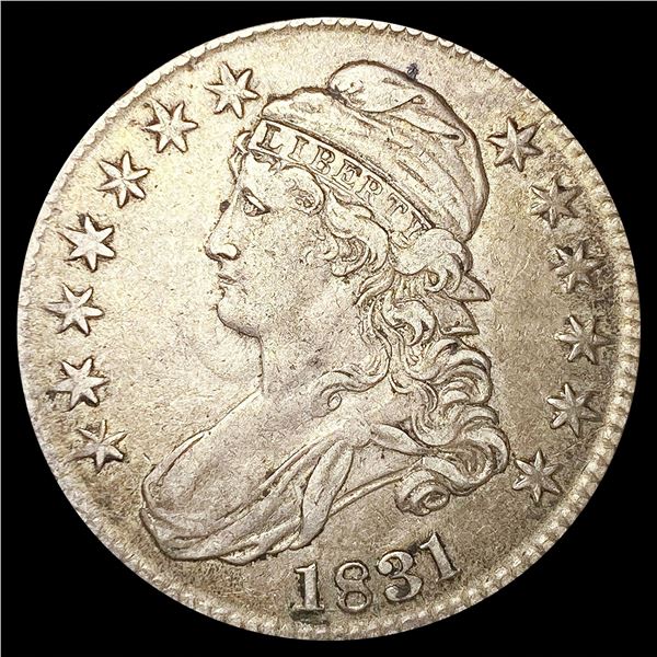 1831 Capped Bust Half Dollar LIGHTLY CIRCULATED