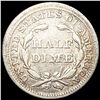 Image 2 : 1857 Seated Liberty Half Dime LIGHTLY CIRCULATED