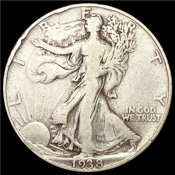 1938-D Walking Liberty Half Dollar NICE CIRC