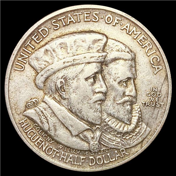 1924 Huguenot Half Dollar LIGHTLY CIRCULATED