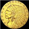 Image 1 : 1909 $2.50 Gold Quarter Eagle CLOSELY UNC