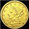 Image 1 : 1851-O $2.50 Gold Quarter Eagle NICELY CIRCULATED
