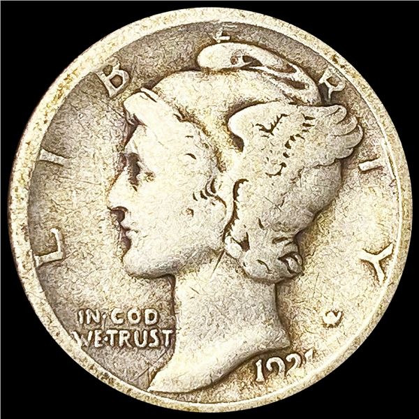 1921-D Mercury Dime NICELY CIRCULATED
