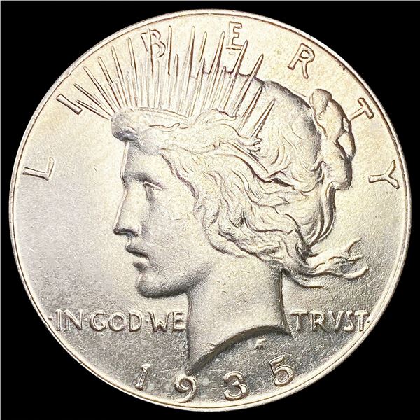 1935 Silver Peace Dollar UNCIRCULATED