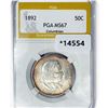 Image 1 : 1892 Columbia Half Dollar PGA MS67