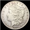 Image 1 : 1890-CC Morgan Silver Dollar LIGHTLY CIRCULATED