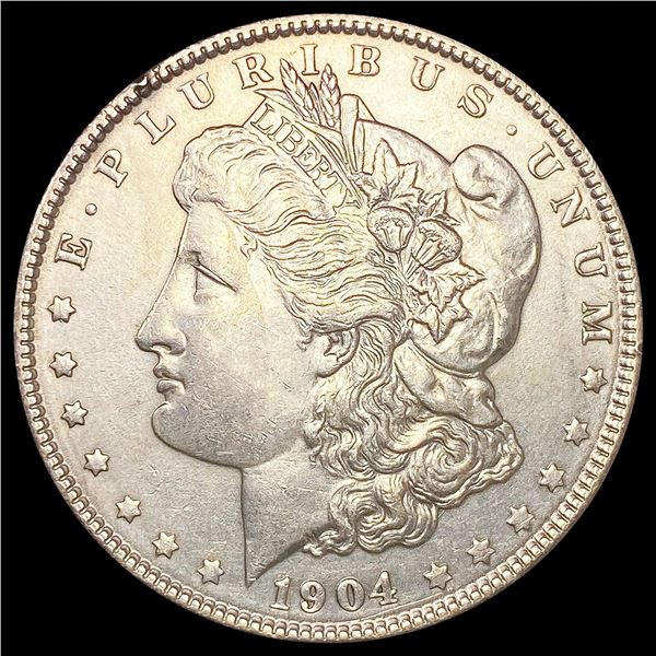 1904 Morgan Silver Dollar CLOSELY UNCIRCULATED