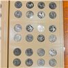 Image 10 : 1932-1998 Washington Quarter Book (185 Coins)