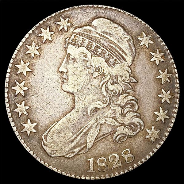 1828 Capped Bust Half Dollar NICELY CIRCULATED
