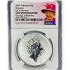 Image 1 : 2023 1oz G.Britain S2Â£ NGC GEM UNC Q. Elizabeth