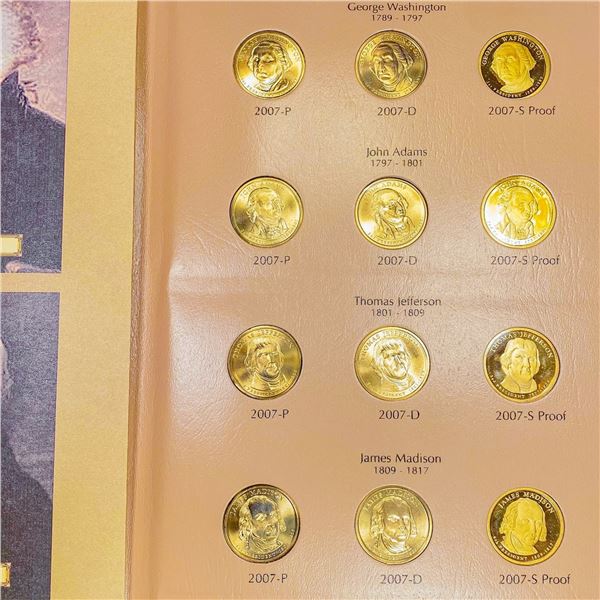 2007-2011 Presidential Dollar Book 44 Coins