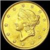 Image 1 : 1851 Rare Gold Dollar UNCIRCULATED