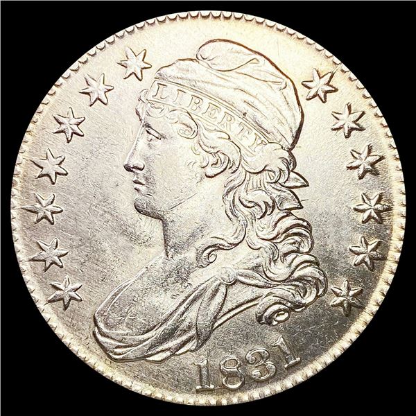 1831 Capped Bust Half Dollar CLOSELY UNCIRCULATED