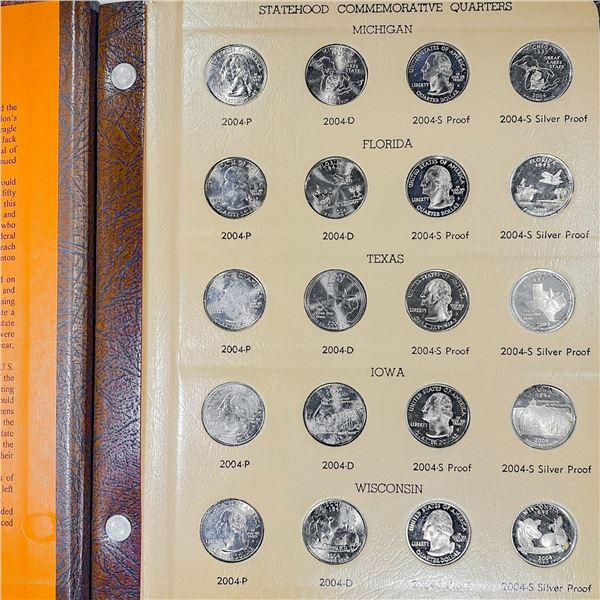 2004-2008 Washington Quarter Book (100 Coins)
