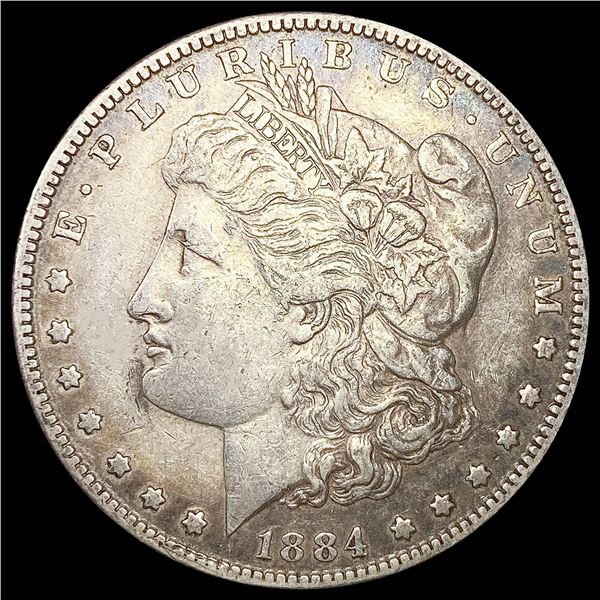 1884-S Morgan Silver Dollar ABOUT UNCIRCULATED
