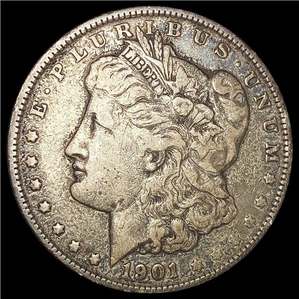 1901 Morgan Silver Dollar LIGHTLY CIRCULATED