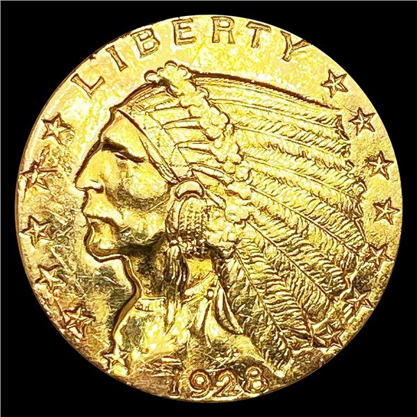 1928 $2.50 Gold Quarter Eagle UNCIRCULATED