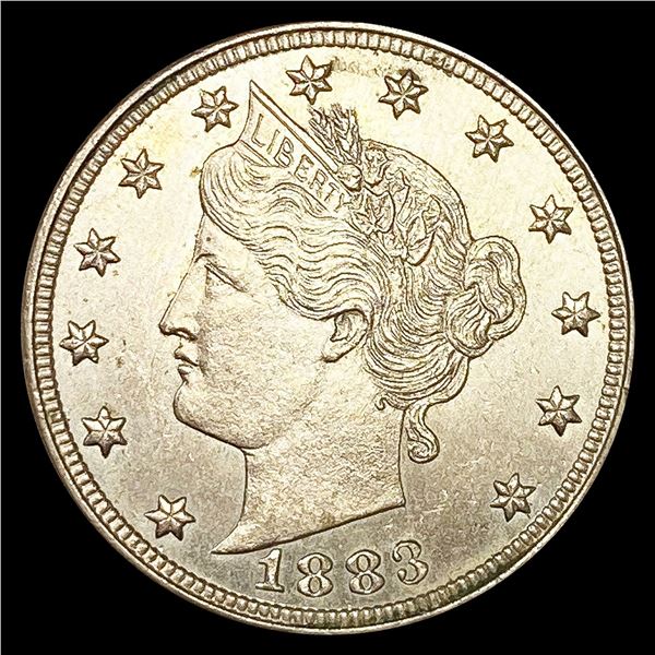 1883 No Cent Liberty Victory Nickel UNCIRCULATED