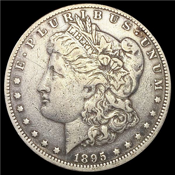 1895-O Morgan Silver Dollar LIGHTLY CIRCULATED