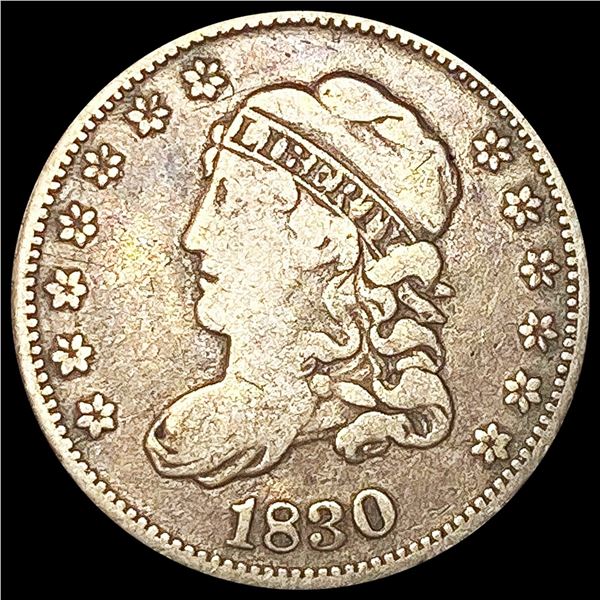 1830 Capped Bust Half Dime NICELY CIRCULATED