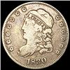 Image 1 : 1830 Capped Bust Half Dime NICELY CIRCULATED