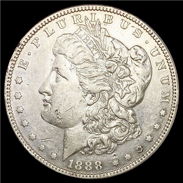 1888-S Morgan Silver Dollar CLOSELY UNCIRCULATED
