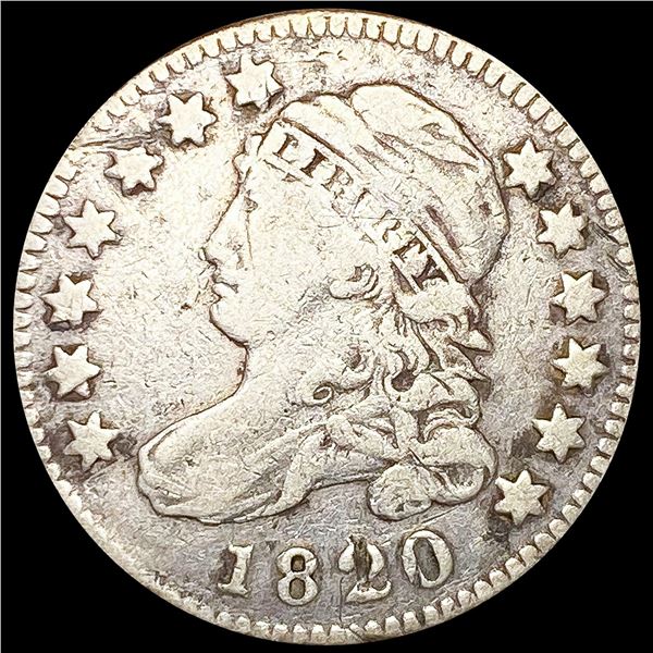 1820 Capped Bust Dime NICELY CIRCULATED