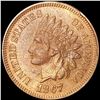 Image 1 : 1867/67 Indian Head Cent LIGHTLY CIRCULATED