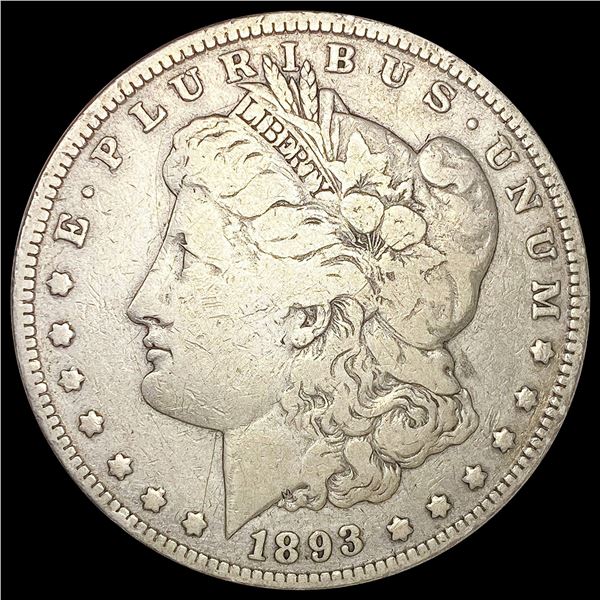 1893 Morgan Silver Dollar NICELY CIRCULATED