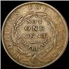 Image 2 : 1837 Phoenix Hard Times Token NICELY CIRCULATED