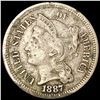 Image 1 : 1887 Nickel Three Cent NICELY CIRCULATED