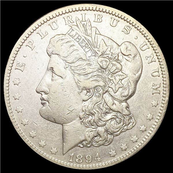 1894-O Morgan Silver Dollar ABOUT UNCIRCULATED