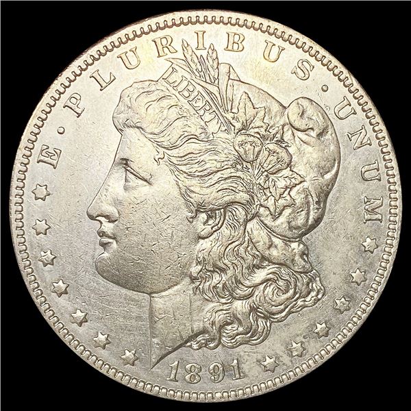 1891-CC Morgan Silver Dollar UNCIRCULATED