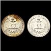 Image 2 : (2) Wash. Quarters (1938, 1942-D) UNCIRCULATED