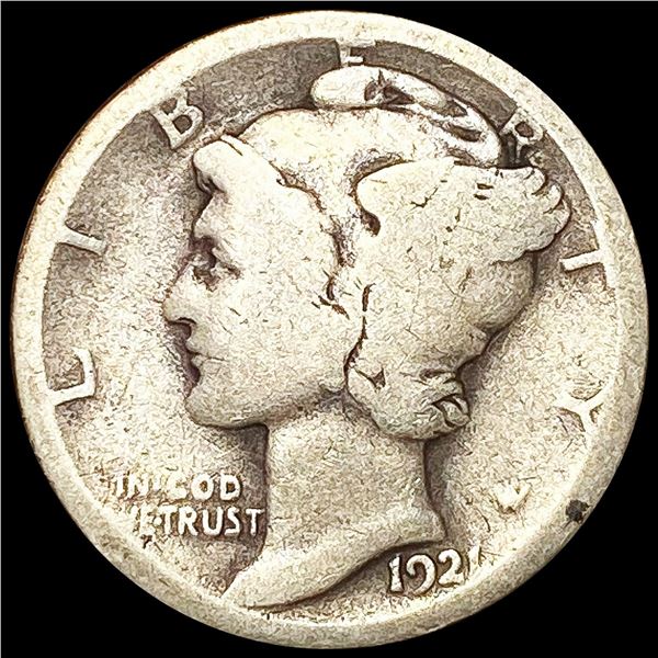 1921 Mercury Dime NICELY CIRCULATED