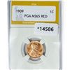 Image 1 : 1909 Wheat Cent PGA MS65 RED