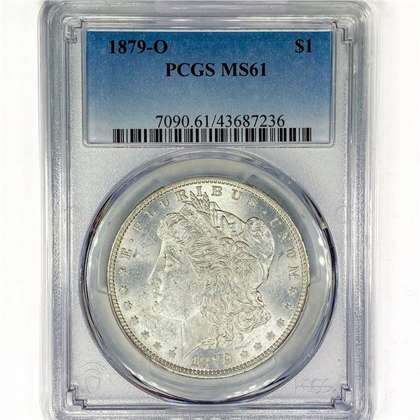 1879-O Morgan Silver Dollar PCGS MS61