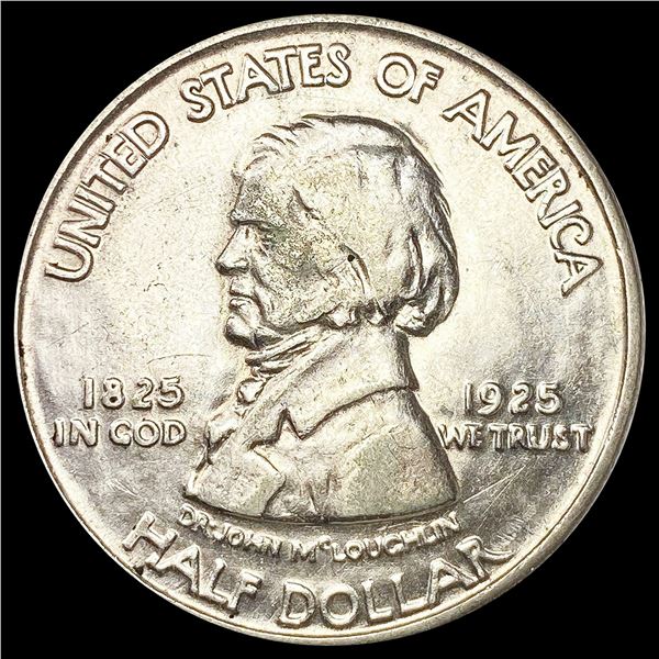 1925 Hudson Half Dollar CLOSELY UNCIRCULATED