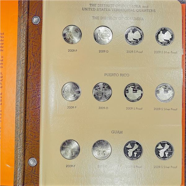 2009 Columbia & US Territorial Quarters 24 Coins
