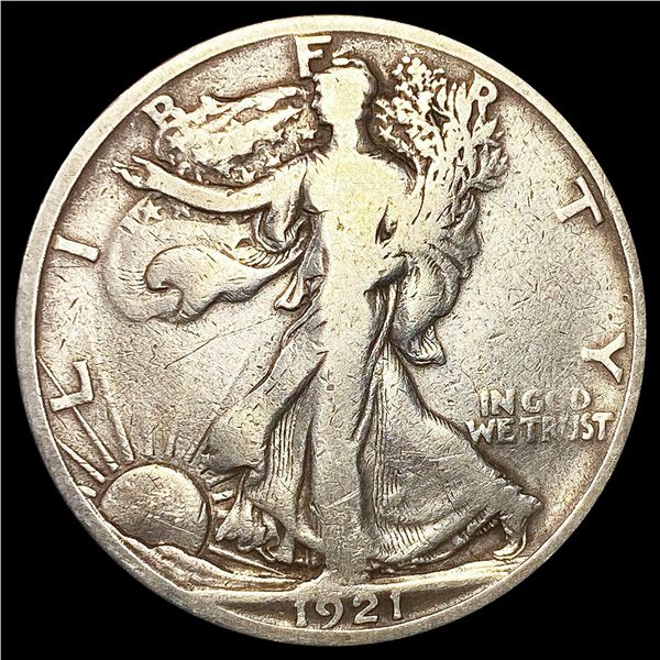 1921-S Walking Liberty Half Dollar LIGHTLY CIRC