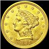 Image 1 : 1851 $2.50 Gold Quarter Eagle ABOUT UNCIRCULATED