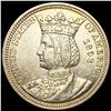 Image 1 : 1893 Isabella Silver Quarter UNCIRCULATED